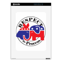 Respect the Process iPad Decal