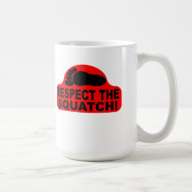 RESPECT THE SQUATCH!  Look like a PRO with Bobo's Coffee Mug