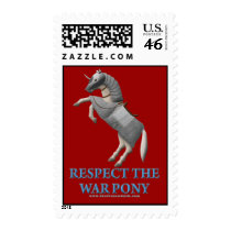 Respect the War Pony postage by thefrozenduck Respect the War Pony postage