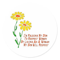 Respect Women stickers by orsobear Respect Women stickers