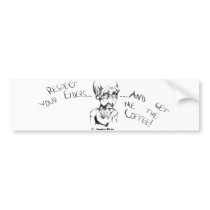Respect Your Elders...and get me the Coffee! bumper stickers by serenitystudios Respect Your Elders...and get me the Coffee! bumper stickers