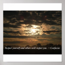 Respect yourself and others will respe... posters