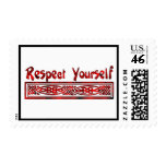 Respect Yourself Postage Stamp