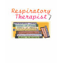 RESPIRATORY THERAPIST BOOK STACK PINK ORANGE LETTE t-shirts by gailg1957 RESPIRATORY THERAPIST BOOK STACK PINK ORANGE LETTE t-shirts