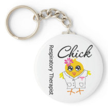 Respiratory Therapist Chick Keychains