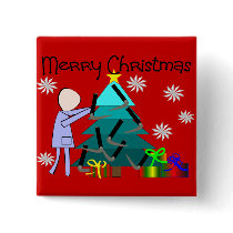 Respiratory Therapist Funny Christmas Cards buttons by gabelstories Respiratory Therapist Funny Christmas Cards buttons