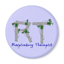 Respiratory Therapist Gifts O2 Tank Design magnets by gailg1957 Respiratory Therapist Gifts O2 Tank Design magnets