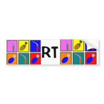 Respiratory Therapist Gifts--Popart Design bumper stickers by ProfessionalDesigns Respiratory Therapist Gifts--Popart Design bumper stickers