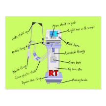 Respiratory Therapist Gifts Post Card