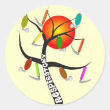 Respiratory Therapist Gifts Round Sticker