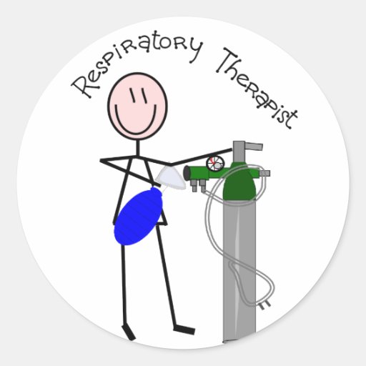 Respiratory Therapist O2 & Ambu Bag Design Stickers