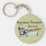 Respiratory Therapists do it in Trendelenburg Keychain