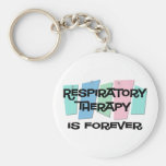 Respiratory Therapy Is Forever Keychain