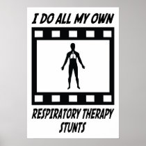 Respiratory Therapy Stunts Poster