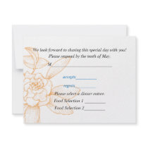 Response Card For Wedding Invitations