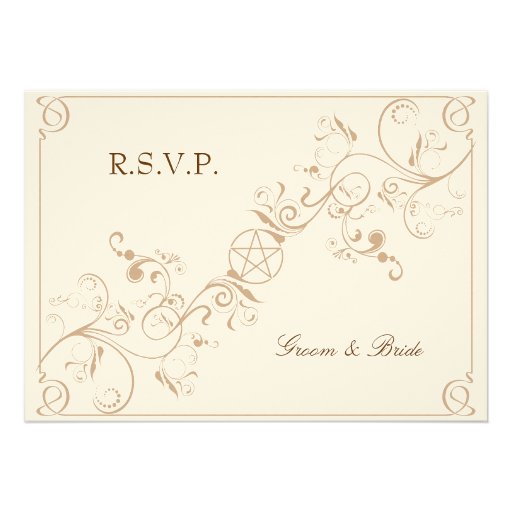 Response Card Personalized Invitations