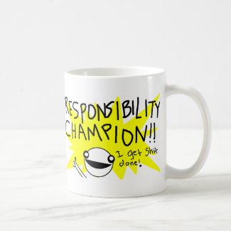 Responsibility Champion Mug