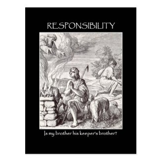 responsibility-is-my-brother-his-keepers-brother postcard