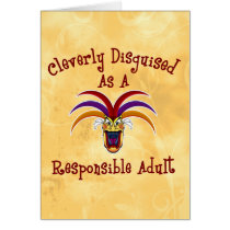 Responsible Adult Card