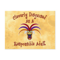 Responsible Adult postcards