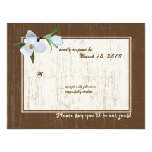 Respuesta del boda del Trillium del arbolado Comunicados Personales