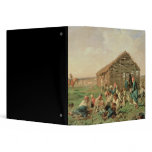 Rest during Haying, 1861 3 Ring Binders