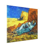 Rest  from Work Vincent van Gogh Gallery Wrap Canvas