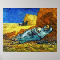 Rest  from Work Vincent van Gogh Posters