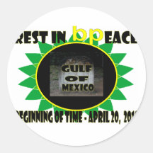 Rest In Peace 2 Round Sticker