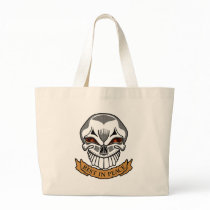 Rest In Peace Skull Canvas Bag