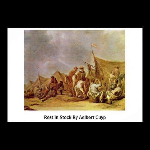 Rest In Stock By Aelbert Cuyp Posters
