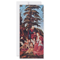 Rest On The Flight By Cranach D. Ä. Lucas (Best Qu Full Color Rack Card
