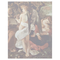 Rest On The Flight To Egypt By Michelangelo Merisi Letterhead Design