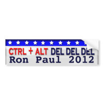 Restart America Ron Paul 2012 Bumper Stickers