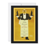 Restaurant/Bistro/Diner ~ Gift Certificates Custom Announcements