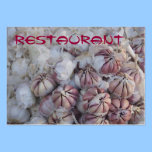 Restaurant business cards