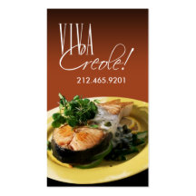 Restaurant Catering Eateries Cuisine Business Card