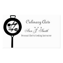 Restaurant Chef Culinary Business Card