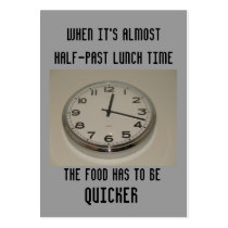 Restaurant for quick lunch business cards by windlifter Restaurant for quick lunch business cards