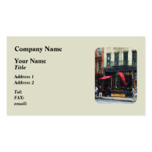 Restaurant in Chelsea Business Card