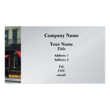 Restaurant in Chelsea Business Card Templates