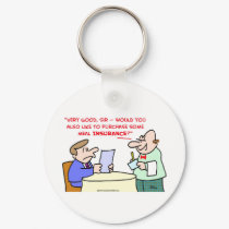 restaurant meal insurance keychains