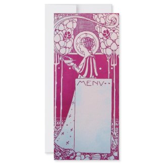 RESTAURANT MENU L RACK CARD rackcard