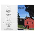 Restaurant Supplies, Countryside Menu, Customize! flyers