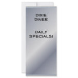 Restaurant Supplies Daily Specials (Customize) rack cards