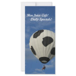 Restaurant Supplies Daily Specials (customize) Full Color Rack Card