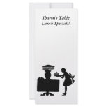 Restaurant Supplies, Daily Specials Custom Rack Cards