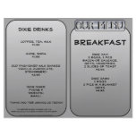 Restaurant Supplies Menu Diner Designs flyers