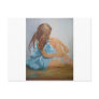 resting ballet dancer cinderella postcard