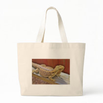 Resting Bearded Dragon 2 Canvas Bags